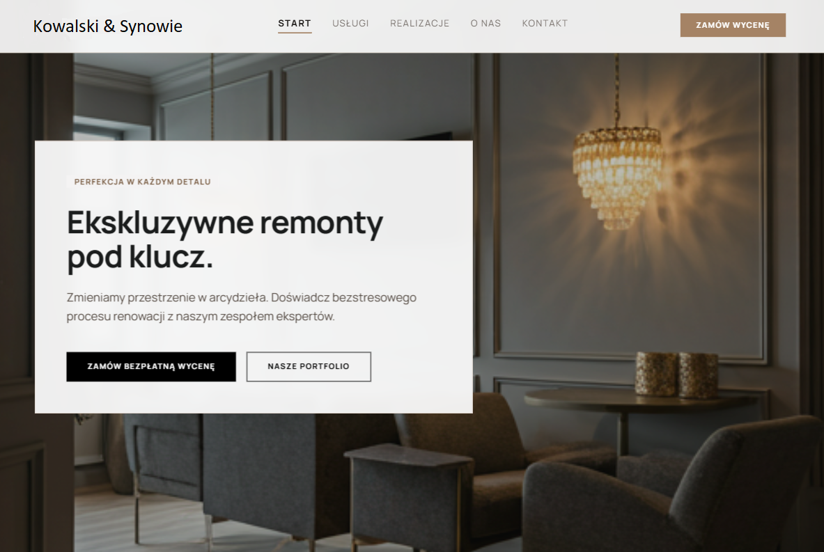 Z Mintio — nowoczesna, profesjonalna strona